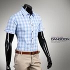 DANGOON - Short-Sleeve Check Shirt