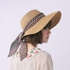 CatWorld - Polka Dot Ribbon Sun Hat
