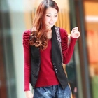 Meteshow - Studs-Detail Button-Front Vest