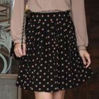 STYLEKELLY - Polka Dot A-Line Skirt 