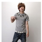 SeventyAge - Tribal-Print Short-Sleeve Tee