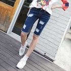 J-ANN - Distressed Denim Shorts