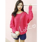 Dodostyle - Dolman-Sleeve Cable-Knit Top