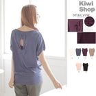 Kiwi Shop - Bow-Back Batwing-Sleeve Top