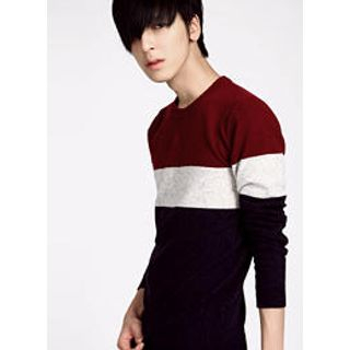 Color-Block Knit Sweater Color-Block Knit Sweater
