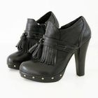 Smoothie - Genuine Leather Fringed Shoe Boots