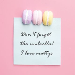 Cloud Matty - Set of 7: Macaron Magnets Cloud Matty - Set of 7: Macaron Magnets