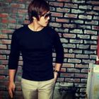 RORO - Crewneck 3/4-Sleeve T-Shirt