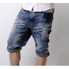SeventyAge - Check-Cuffed Cropped Jeans