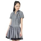 prischu essentials - Lace Hem Pintuck Dress