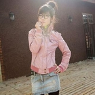 Ando Store - Wet-Look Zip Jacket