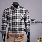 DANGOON - Buttom-Down Plaid Shirt