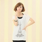 CatWorld - Eiffel Tower Printed T-Shirt
