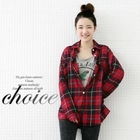 lovemark - Long-Sleeve Plaid Shirt