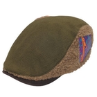 GRACE - Zip-Detail Fleecing Flat Cap