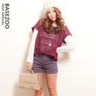 ZOO - Dip-Back Open-Knit Top