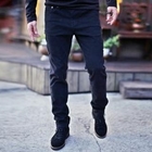 TOPGUYS - Zip-Accent Cotton Blend Pants
