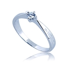 Chow Sang Sang - 900 Platinum Diamond Ring