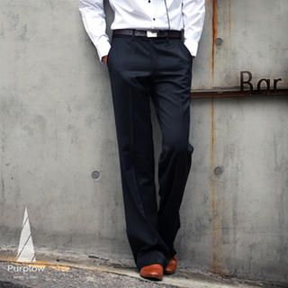 Silken Patch Wool Pants