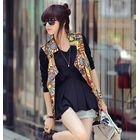 REDOPIN - Sleeveless Print Jacket