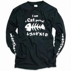 SCOPY - Crewneck Long Sleeve Tee - 'Cat Person'