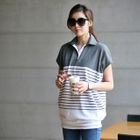Jcstyle - Balloon Hem Polo Shirt