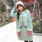 CLICK - Eiffel Tower Print Pullover