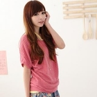 Maymaylu Dreams - Striped Boatneck Cotton Tee