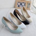 Smoothie - Faux-Leather Pointy Pumps