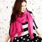 Tokyo Fashion - Fringed Knit Scarf