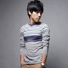 MR.PARK - Roundneck Striped T-Shirt