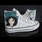 HVBAO - 'Enchanting Girl' High-Top Sneakers