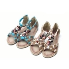 HAPPY CAT - Jeweled T-Strap Flats