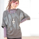 YoungBaby - Mock-Neck Striped Top