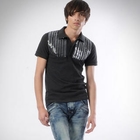 deepstyle - Sequined Polo Shirt