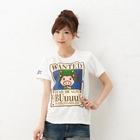 Buden Akindo - Short-Sleeve Print T-Shirt - 'WANTED BUuuu! Dead or Alive'