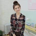 CLICK - 立领格子衬衫 CLICK - 立领格子衬衫