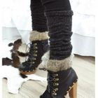 Dodostyle - Knit-Panel Leggings