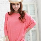 RingBear - Dolman-Sleeve Knit Top