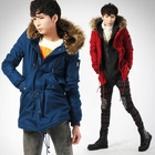 deepstyle - Drawstring-Hem Hooded Jacket