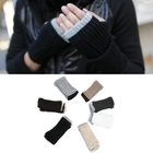 VINTAGE BROTHERS - Layered Knit Arm Warmers