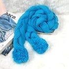 Angelove - Pompom-Accent Scarf