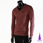 Purplow - V-Neck Knit Top