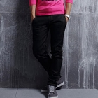 MR.PARK - Star Embroidered Straight-Leg Jeans