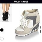 Holly Shoes - Wedge High-Top Sneaker