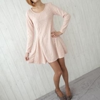 Cookie 7 - Long-Sleeve A-Line Minidress