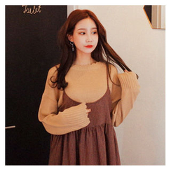 Cherryville - Scallop-Trim Knit Top Cherryville - Scallop-Trim Knit Top