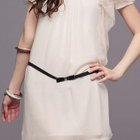 Momiton - Bow-Accent Slim Belt