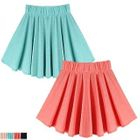 TIME/X9 - Elastic-Waist A-Line Skirt