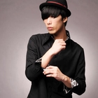 Men SP - Printed Overlay Dress Shirt